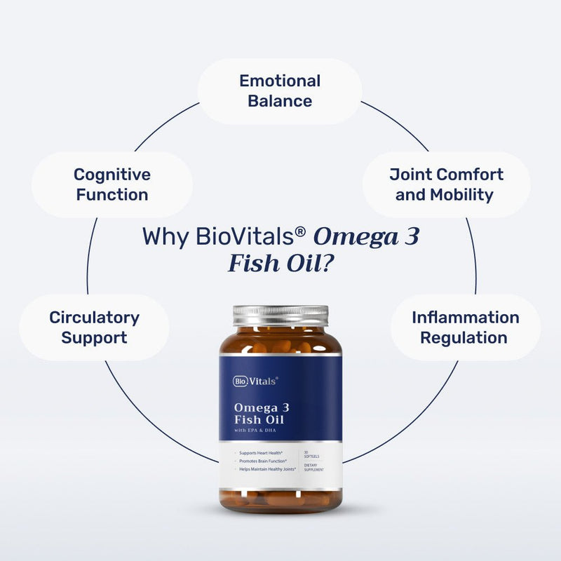 Omega 3 Fish Oil - BioVitals