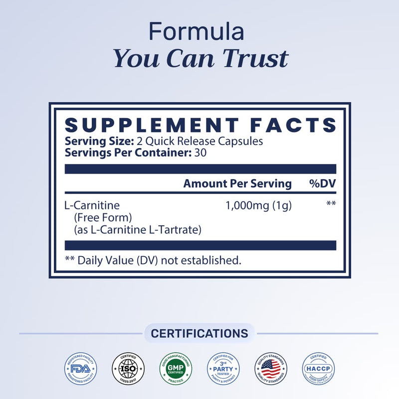 L - Carnitine - BioVitals