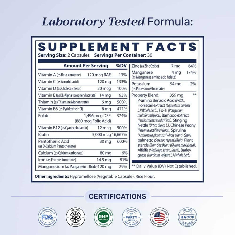 Hair Growth Complex - BioVitals