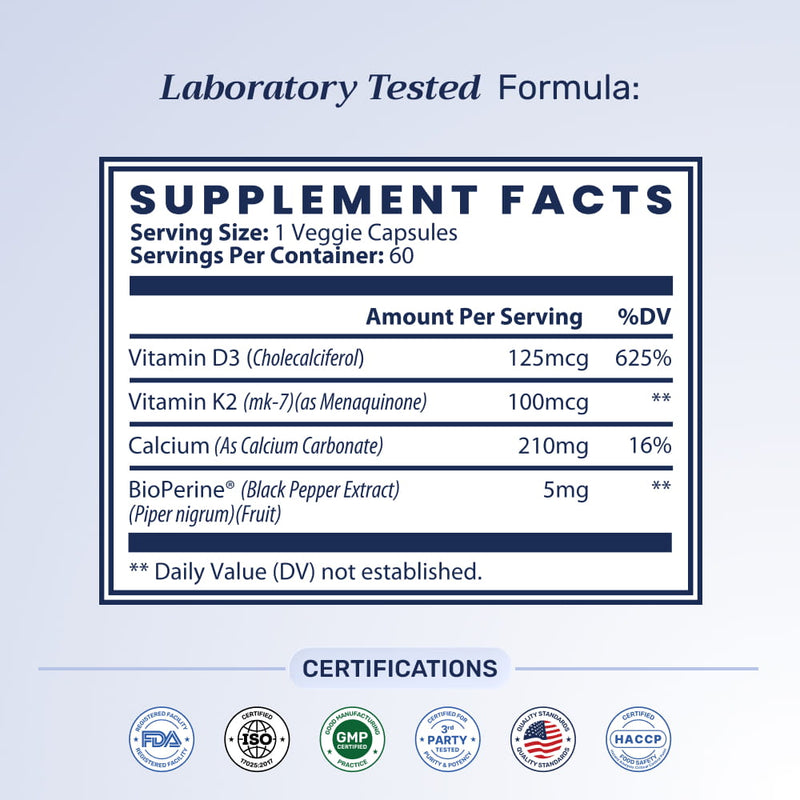 Vitamin D3+K2 - BioVitals