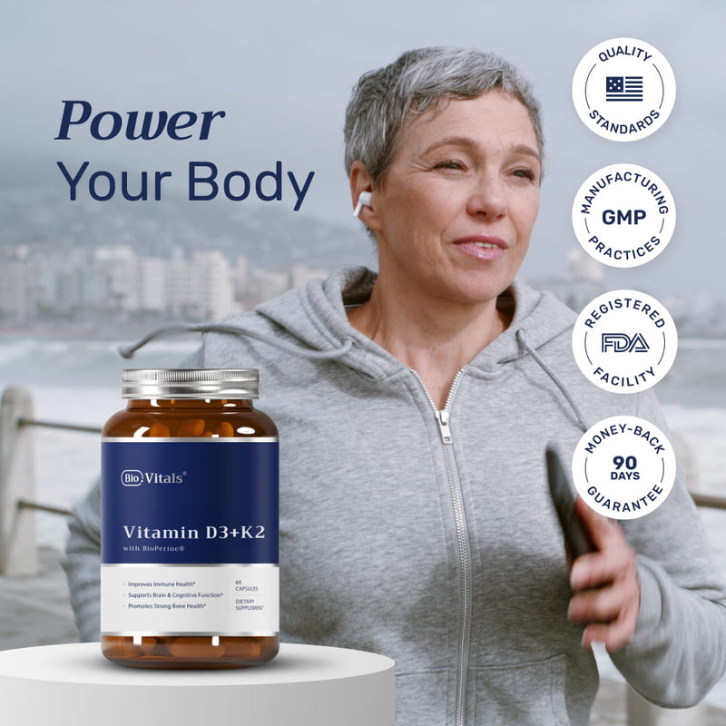 Vitamin D3+K2 - BioVitals